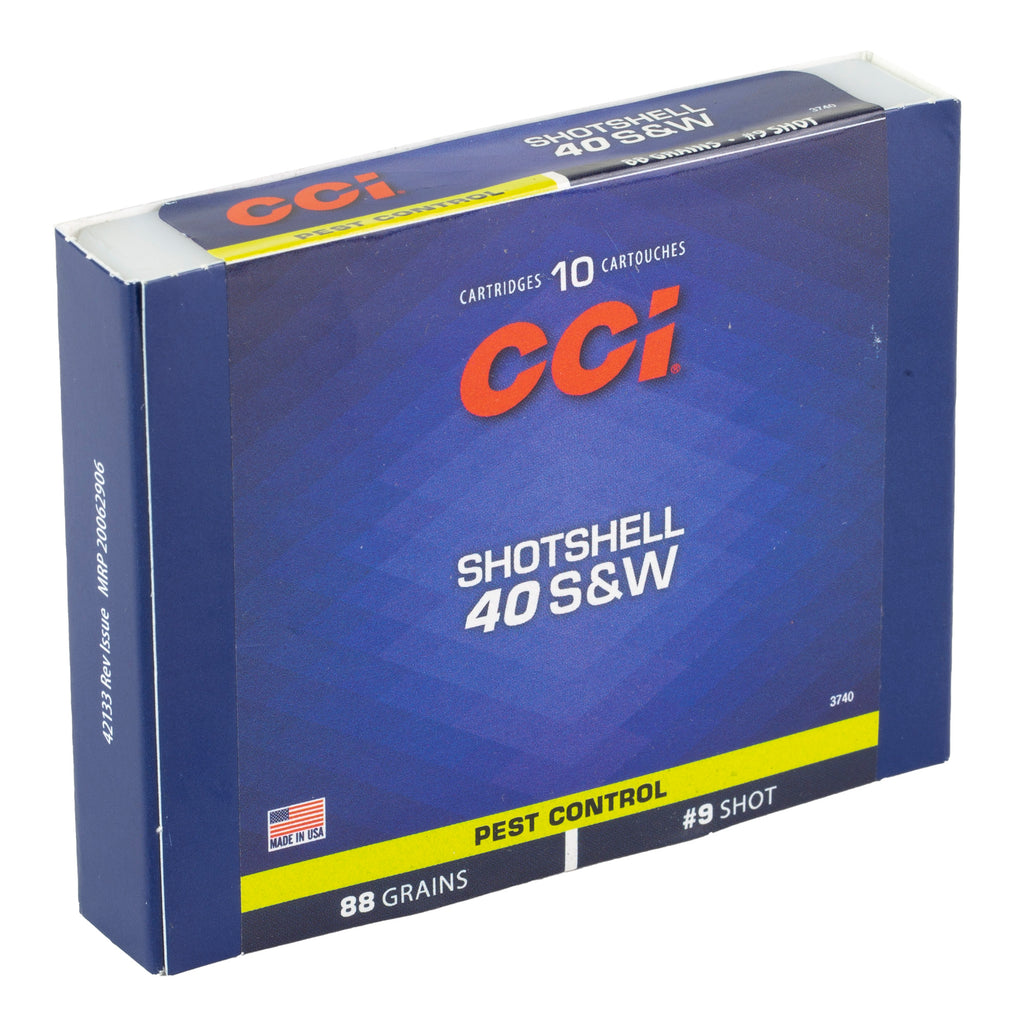 CCI 40S&W #9 SHOTSHELL 10/200