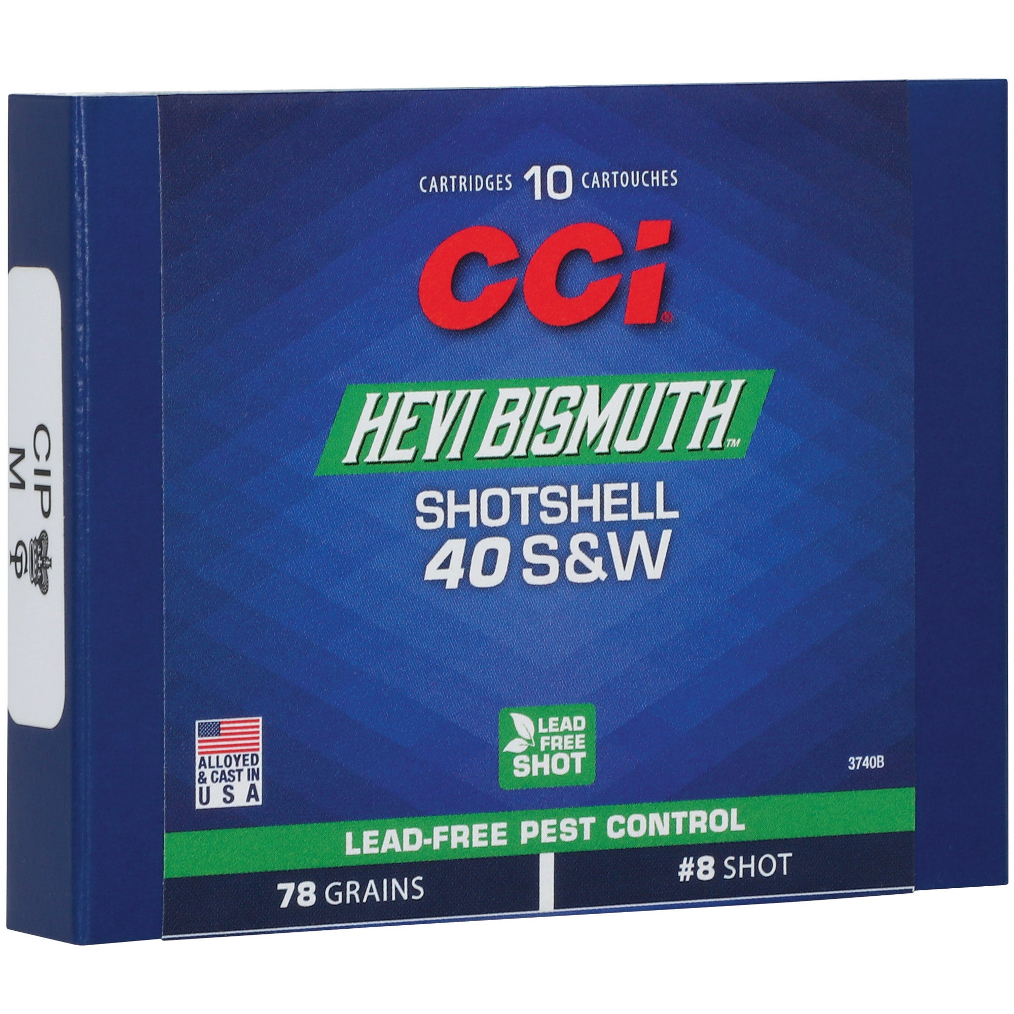 CCI 40S&W BISMUTH SHOTSHELL 10/200