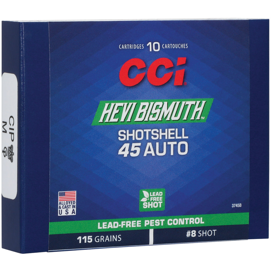 CCI 45ACP BISMUTH SHOTSHELL 10/200