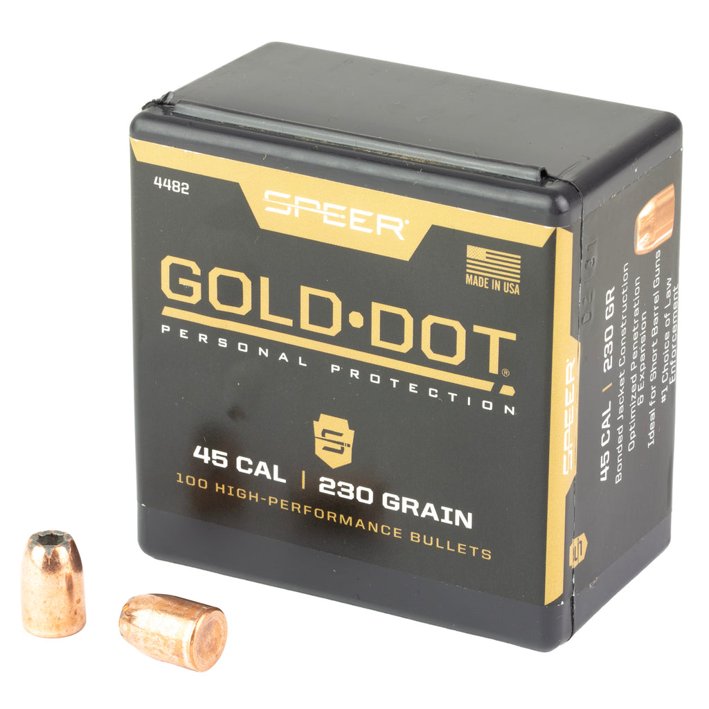 SPR GOLD DOT .451 230GR HP SB 100CT