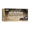 CCI BLAZER BRASS 380ACP 98GR JHP 50