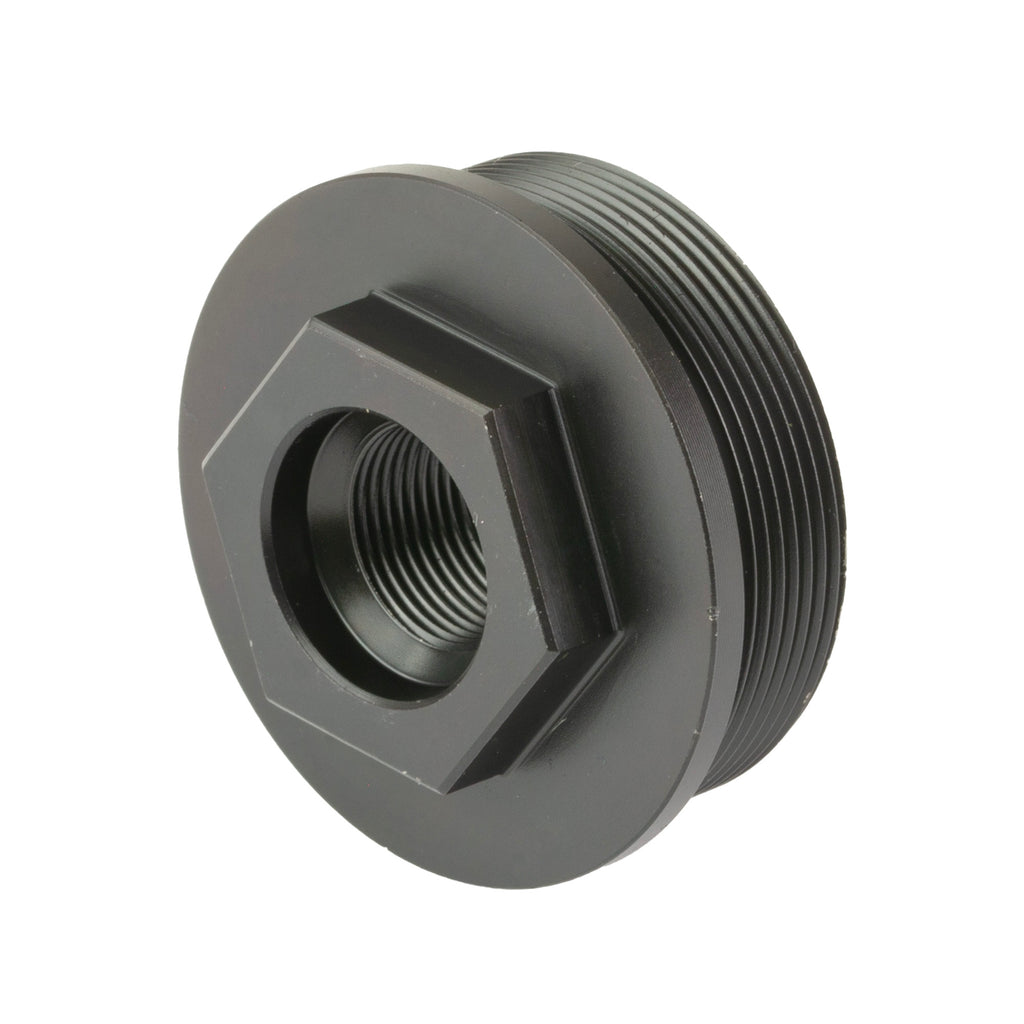 CMMG ZEROED HUB MNT DT 1/2X28 BLK