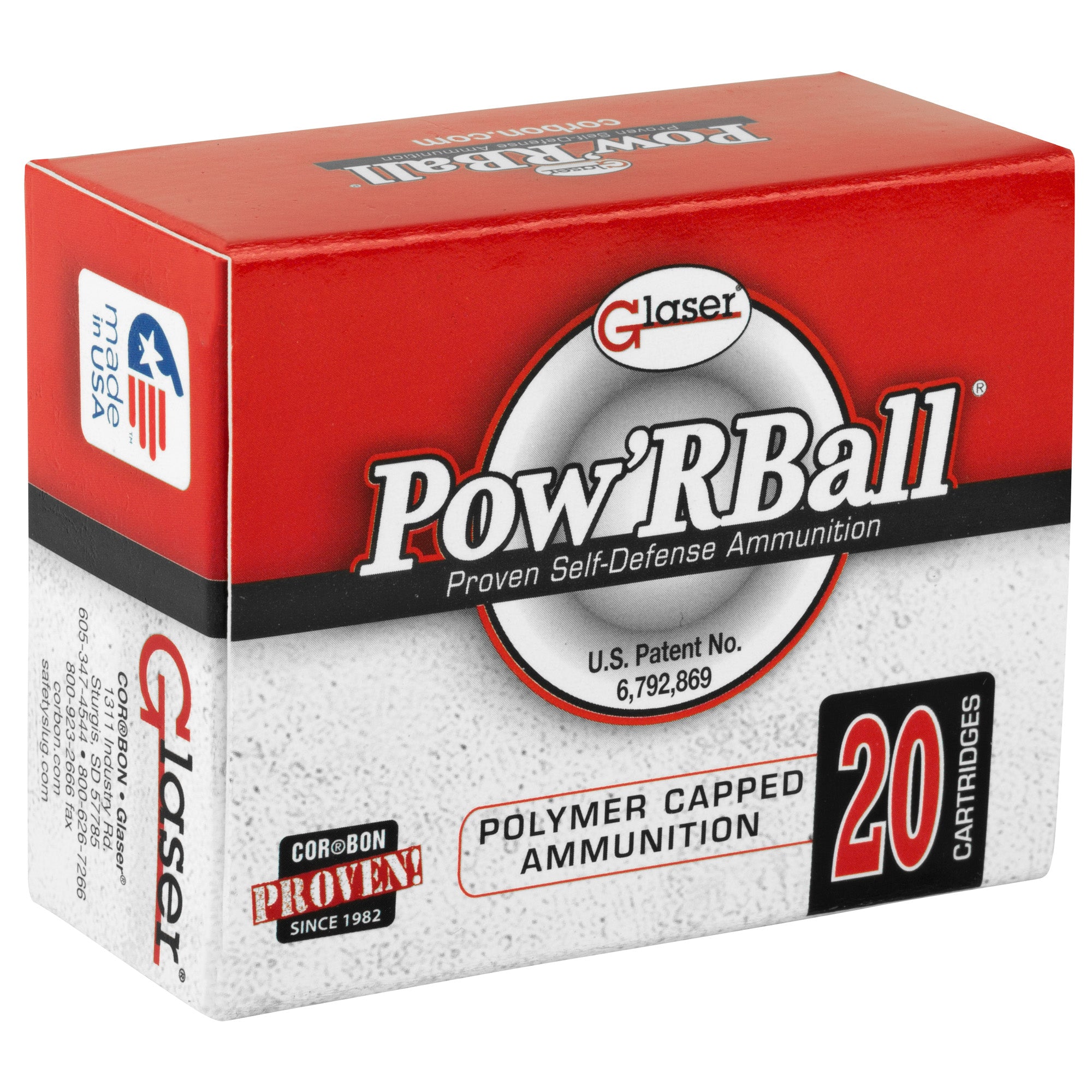 CORBON POW'RBALL 10MM 135GR 20/500