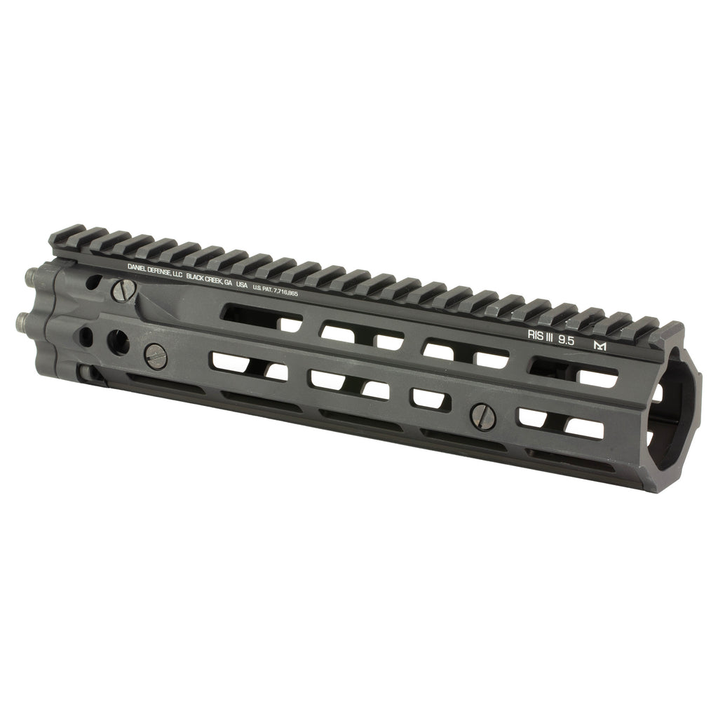 DD RIS III RAIL ASSEMBLIES 9.5 BLK