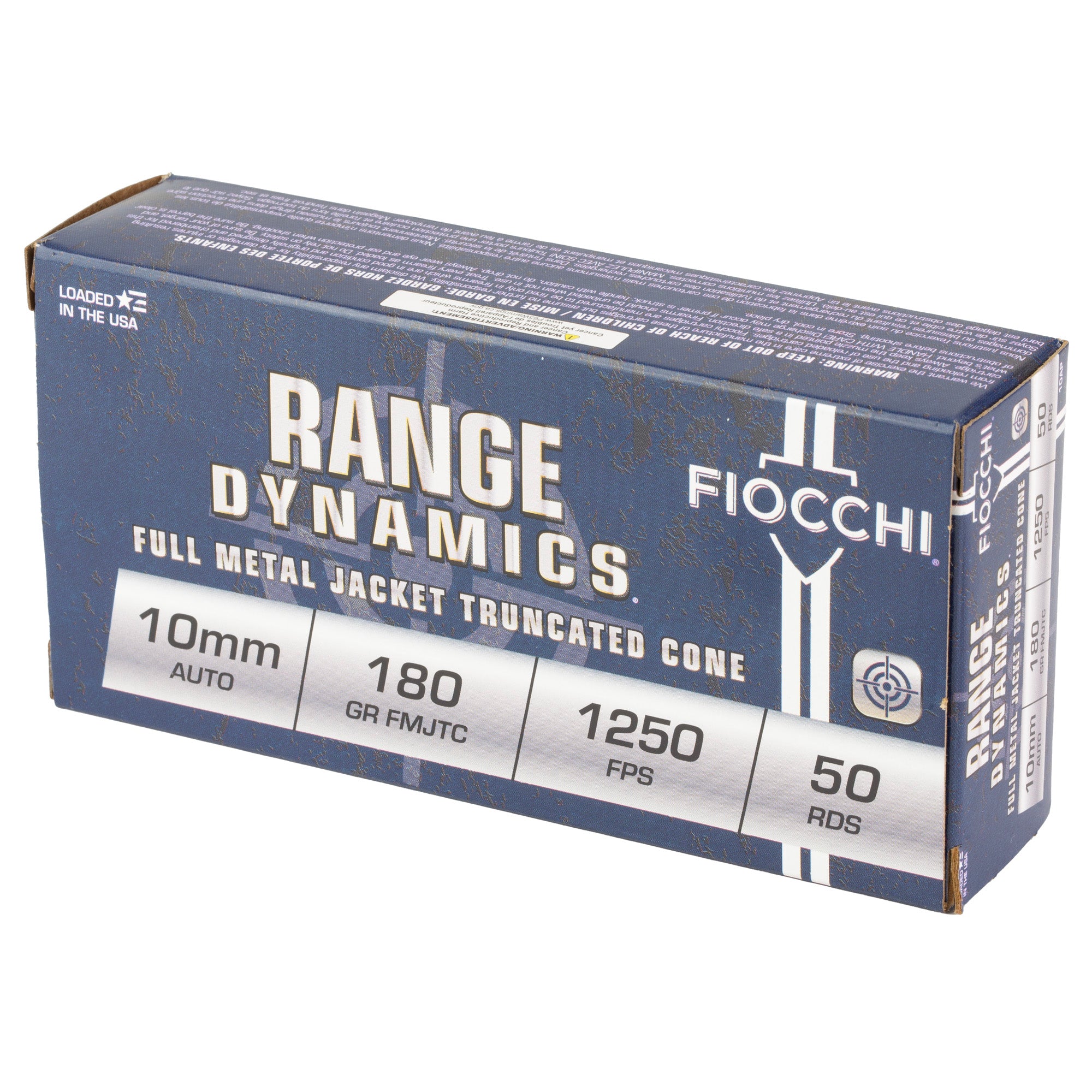 FIOCCHI RANGE DYNA 10MM 180GR 50/500