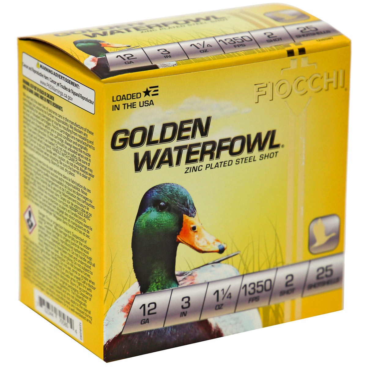 FIOCCHI 12GA #2 GOLDEN 25/250