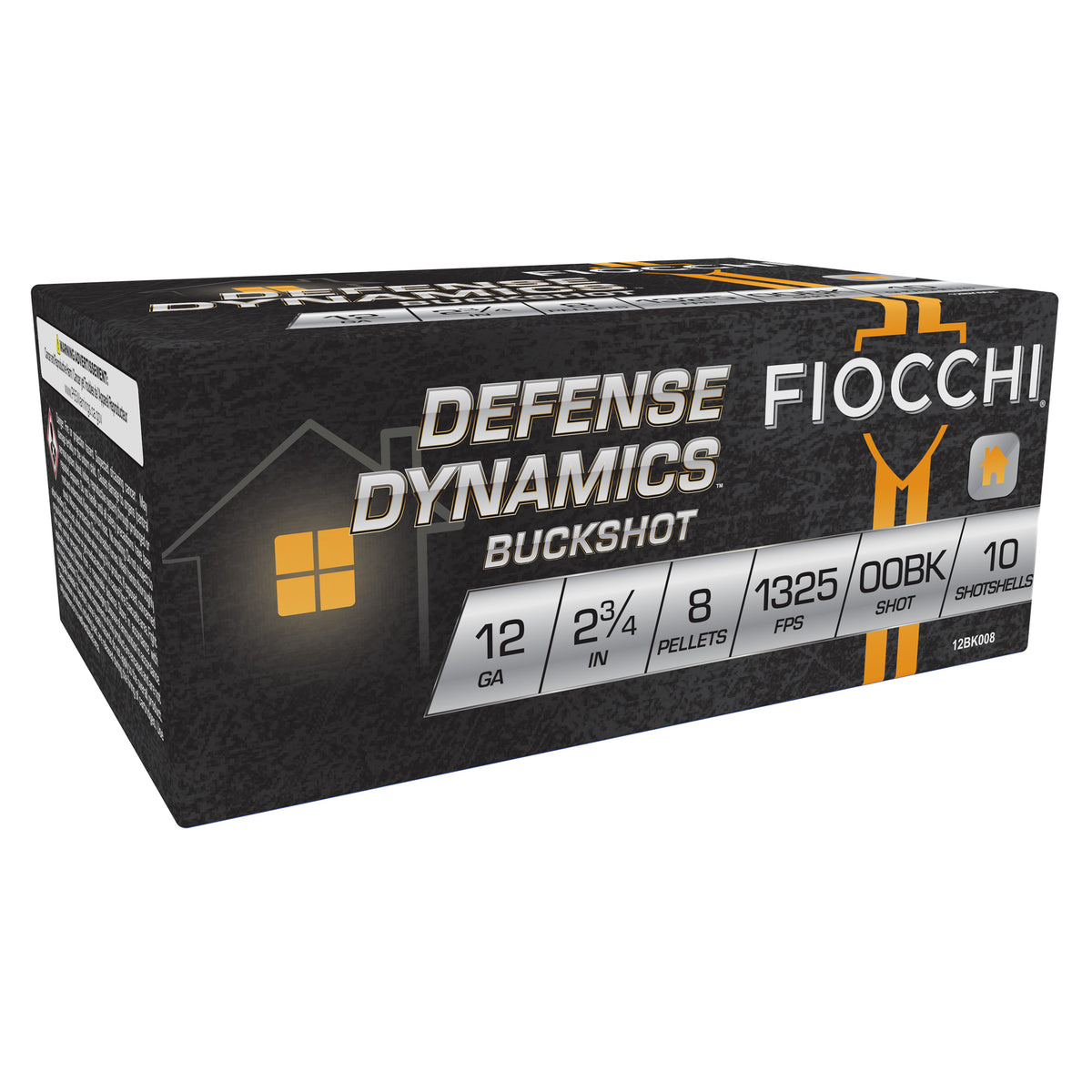 FIOCCHI 12GA 2.75 00BK 10/250