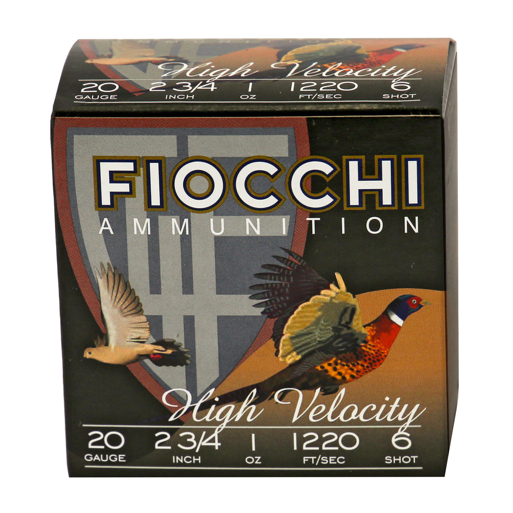 FIOCCHI HV LD 20GA 2.75 #6 25/250
