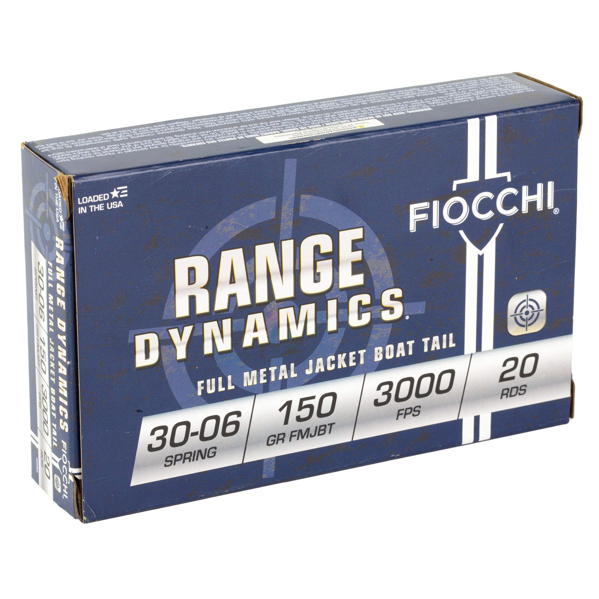 FIOCCHI 30-06 150GR FMJBT 20/200