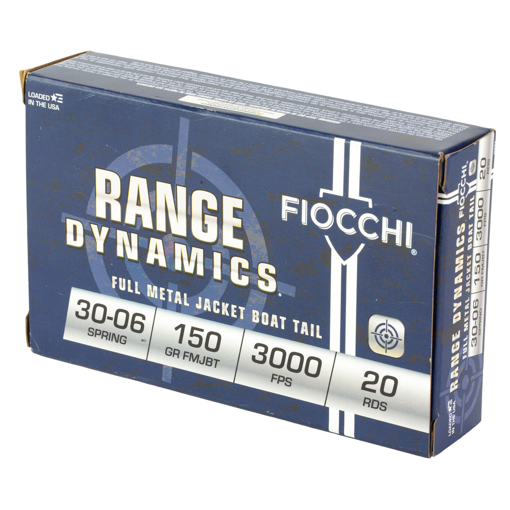 FIOCCHI 30-06 150GR FMJBT 20/200