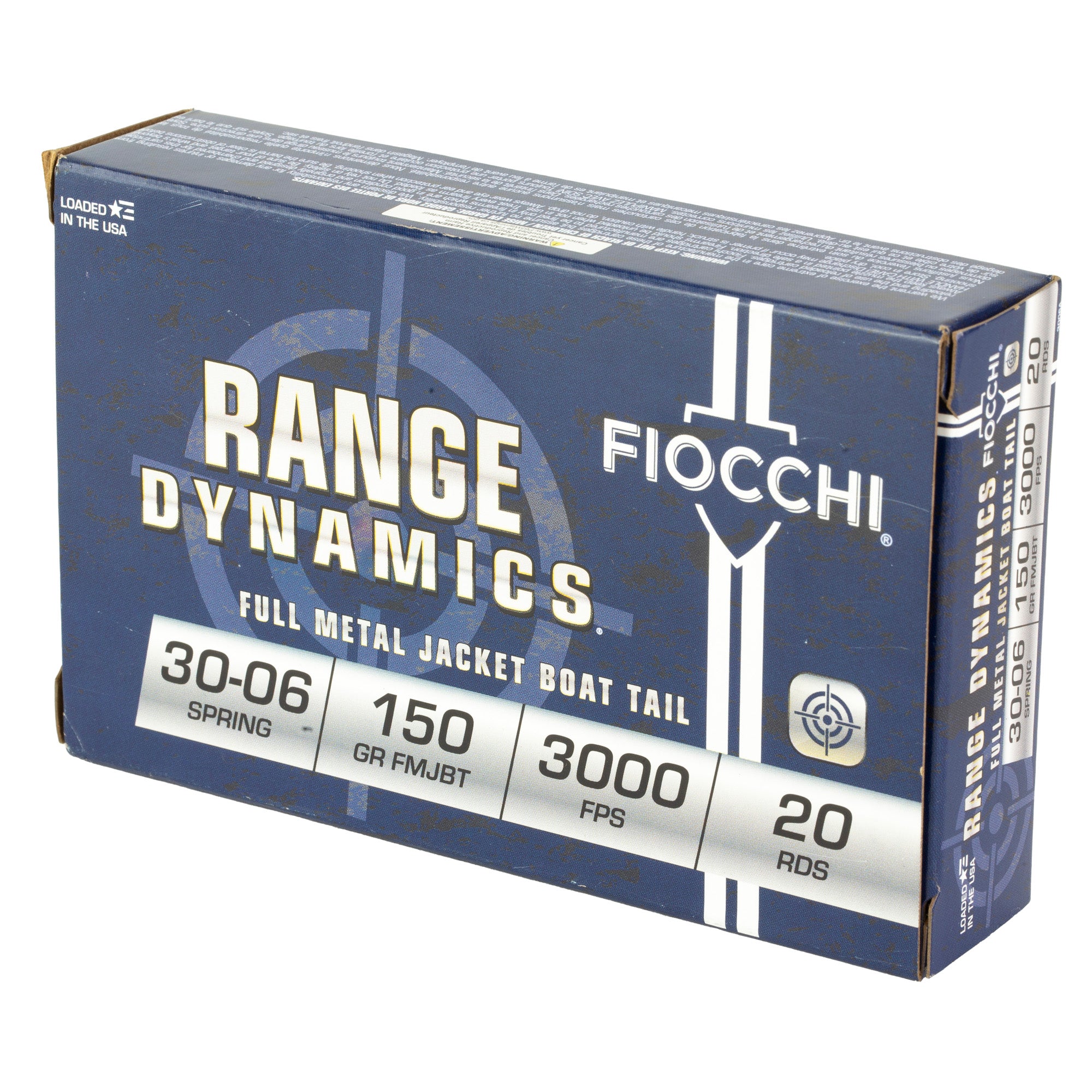 FIOCCHI 30-06 150GR FMJBT 20/200