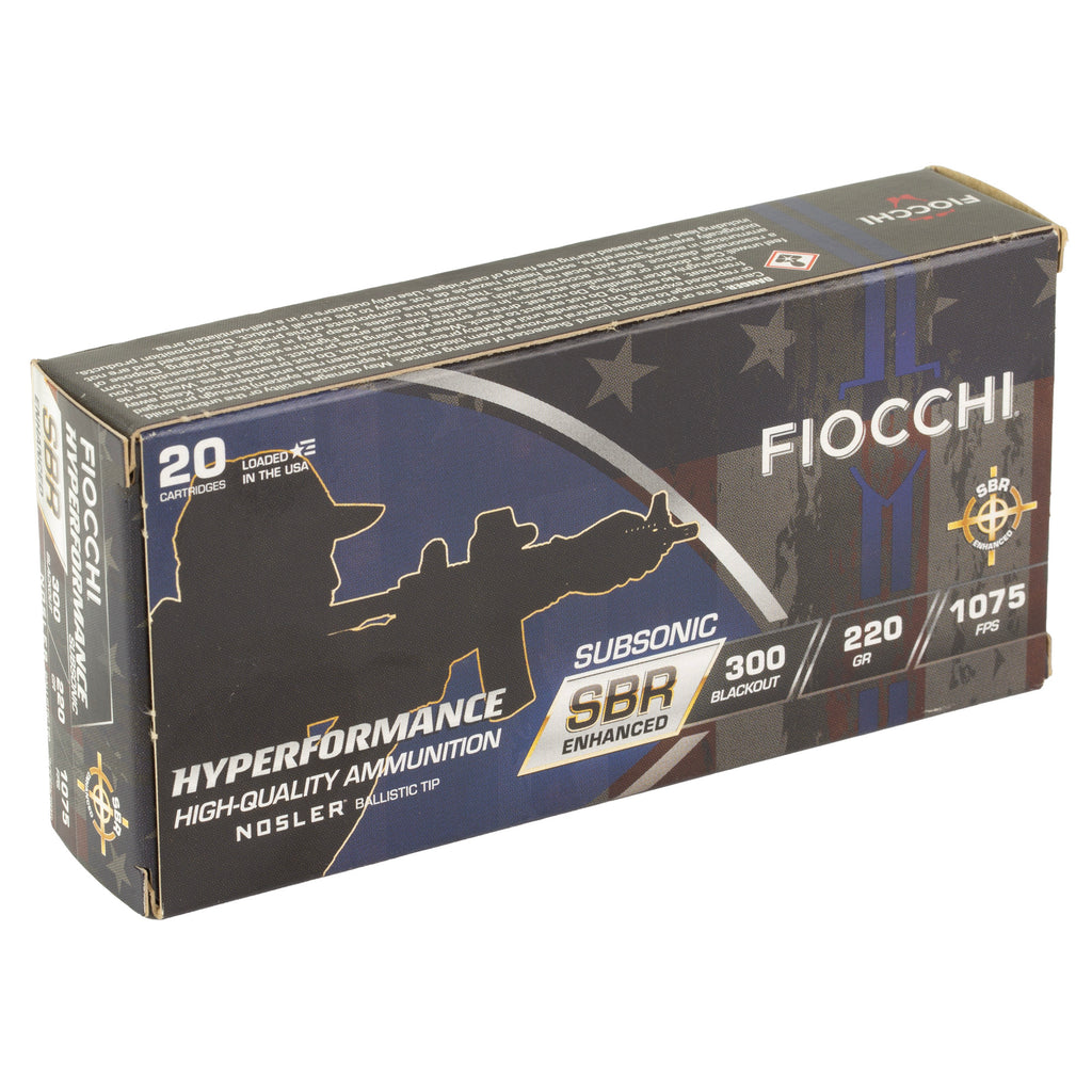 FIOCCHI HYPR SBR 300BLK 220GR 20/200