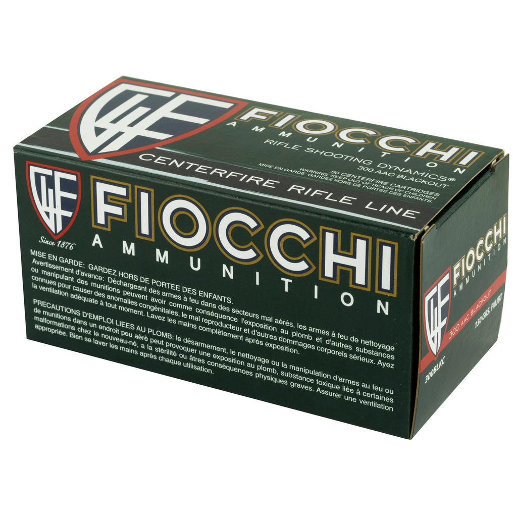 FIOCCHI 300BLK 150GR FMJBT 50/500