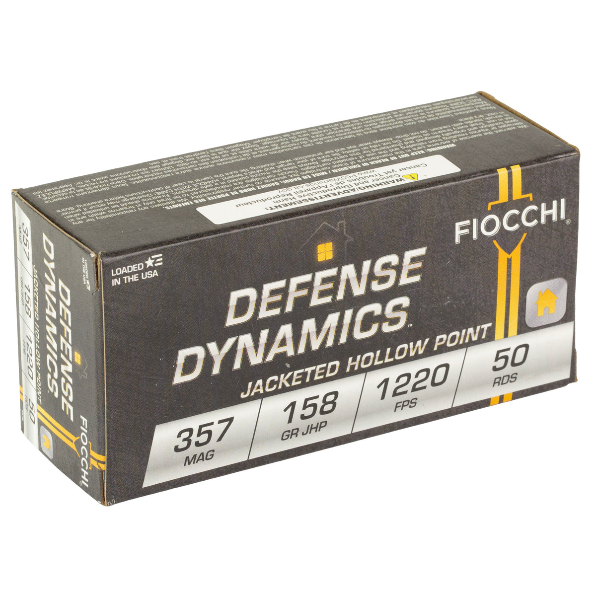 FIOCCHI DFN DYN 357MAG 158GR 50/1000