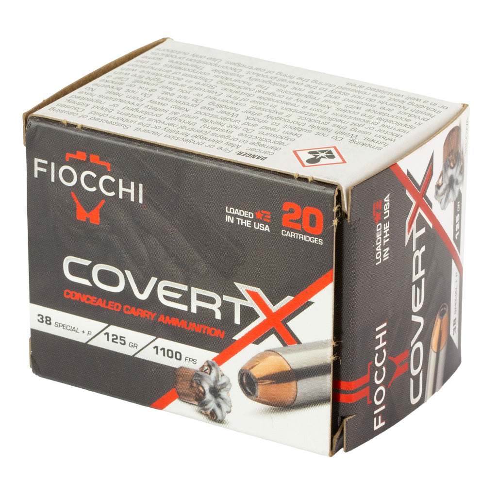 FIOCCHI COVERTX 38SPL+P 125GR 20/200