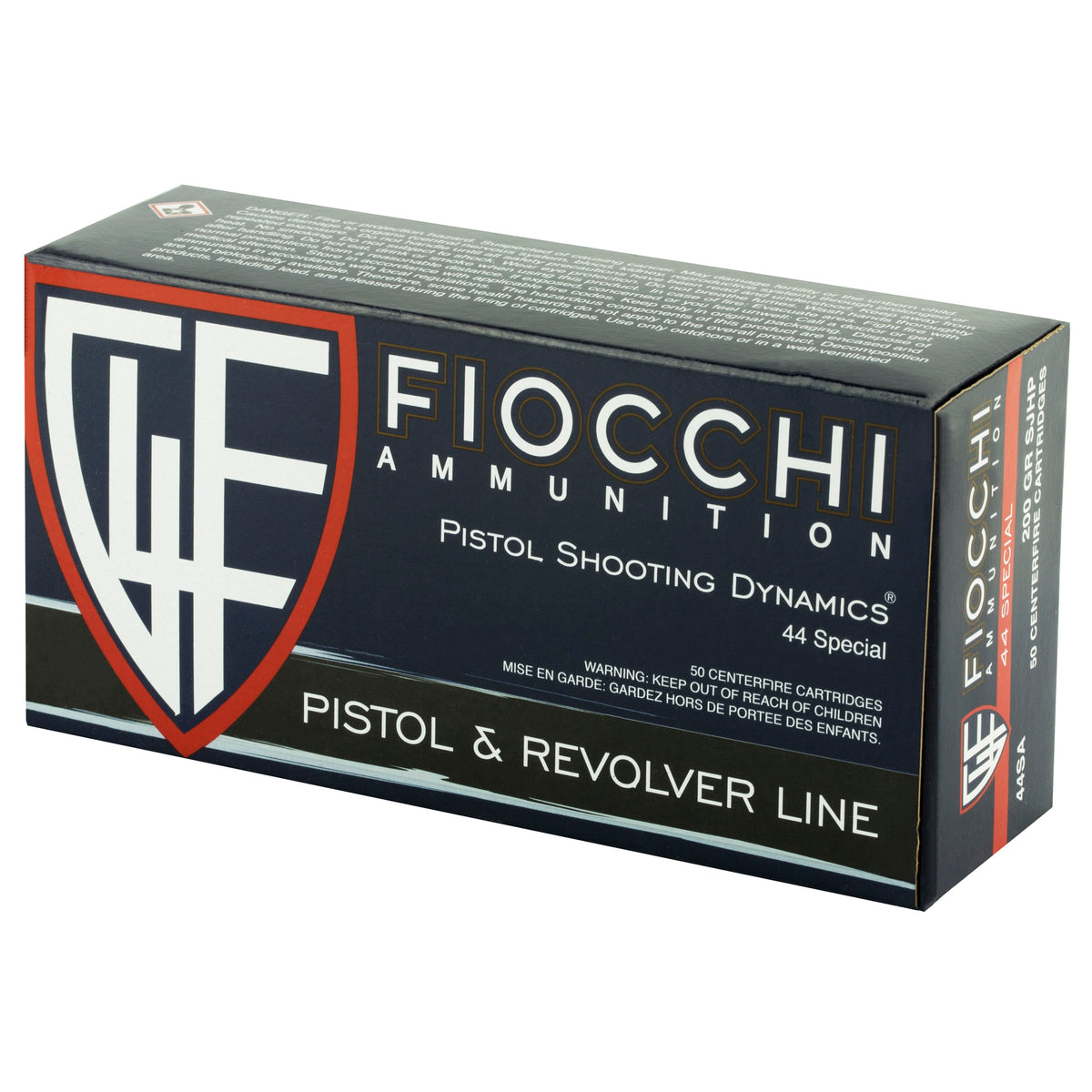 FIOCCHI 44SPL 200GR SJHP 50/500
