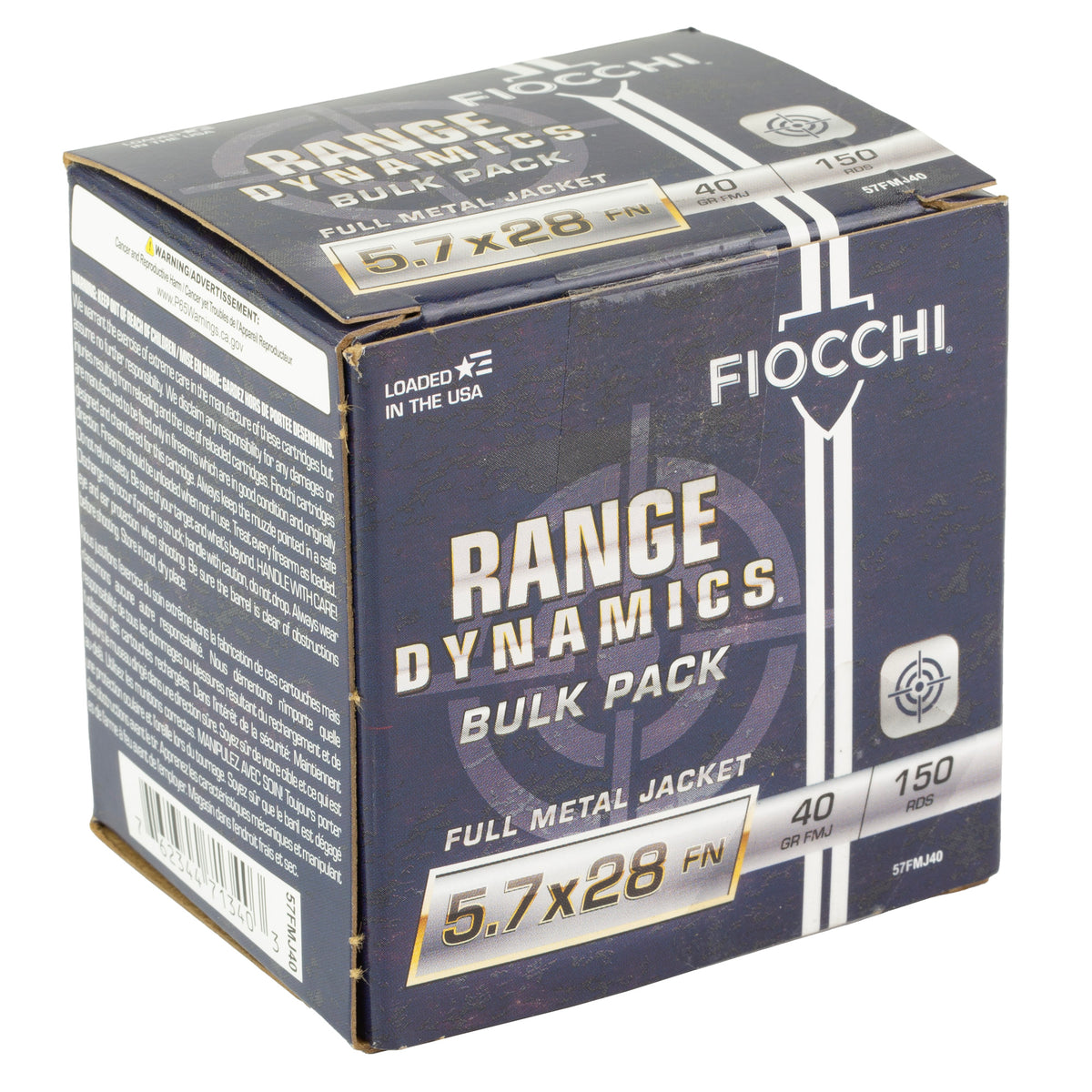 FIOCCHI RD 5.7X28MM 40GR FMJ 150/450