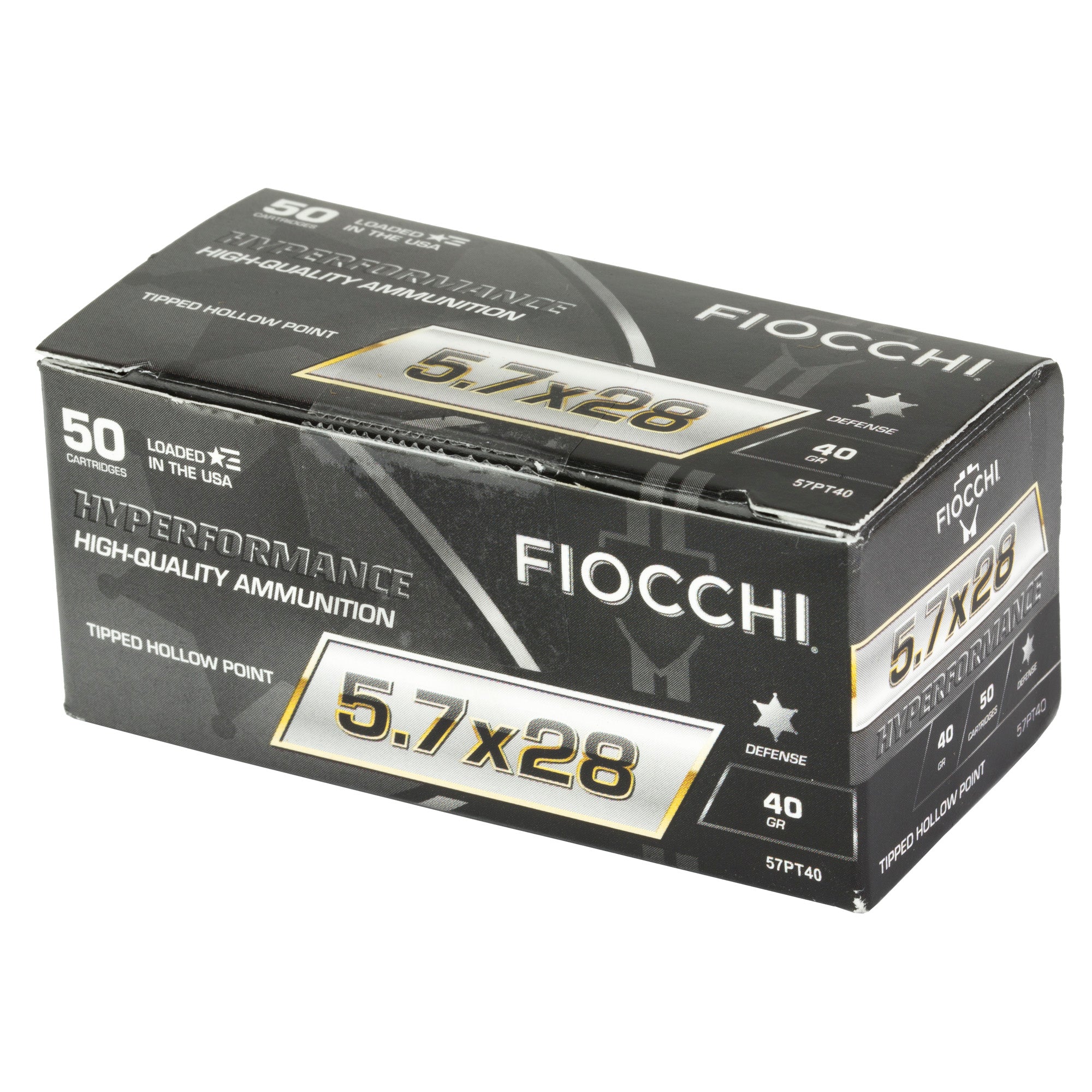 FIOCCHI HP 5.7X28MM 40GR THP 50/500