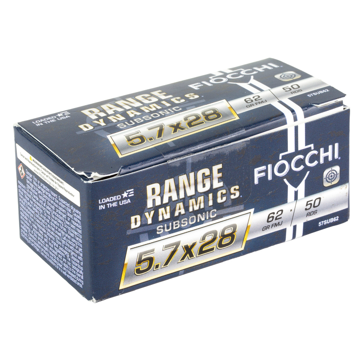 FIOCCHI RP 5.7X28MM 62GR FMJ 50/500