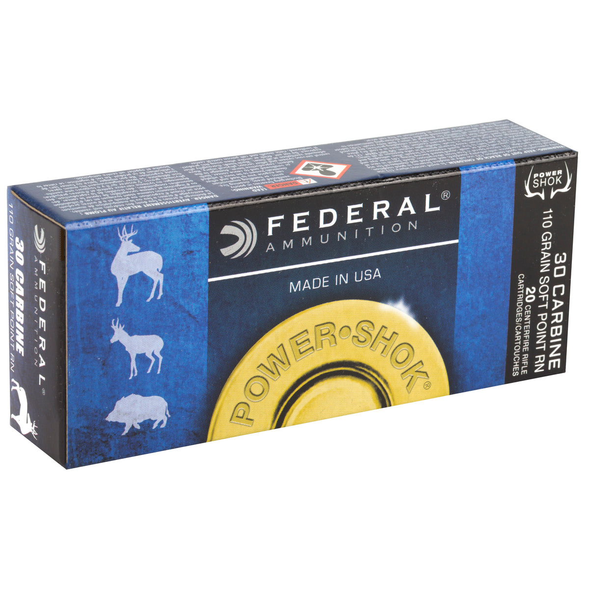 FED PWRSHK 30CARB 110GR SPRN 20/200