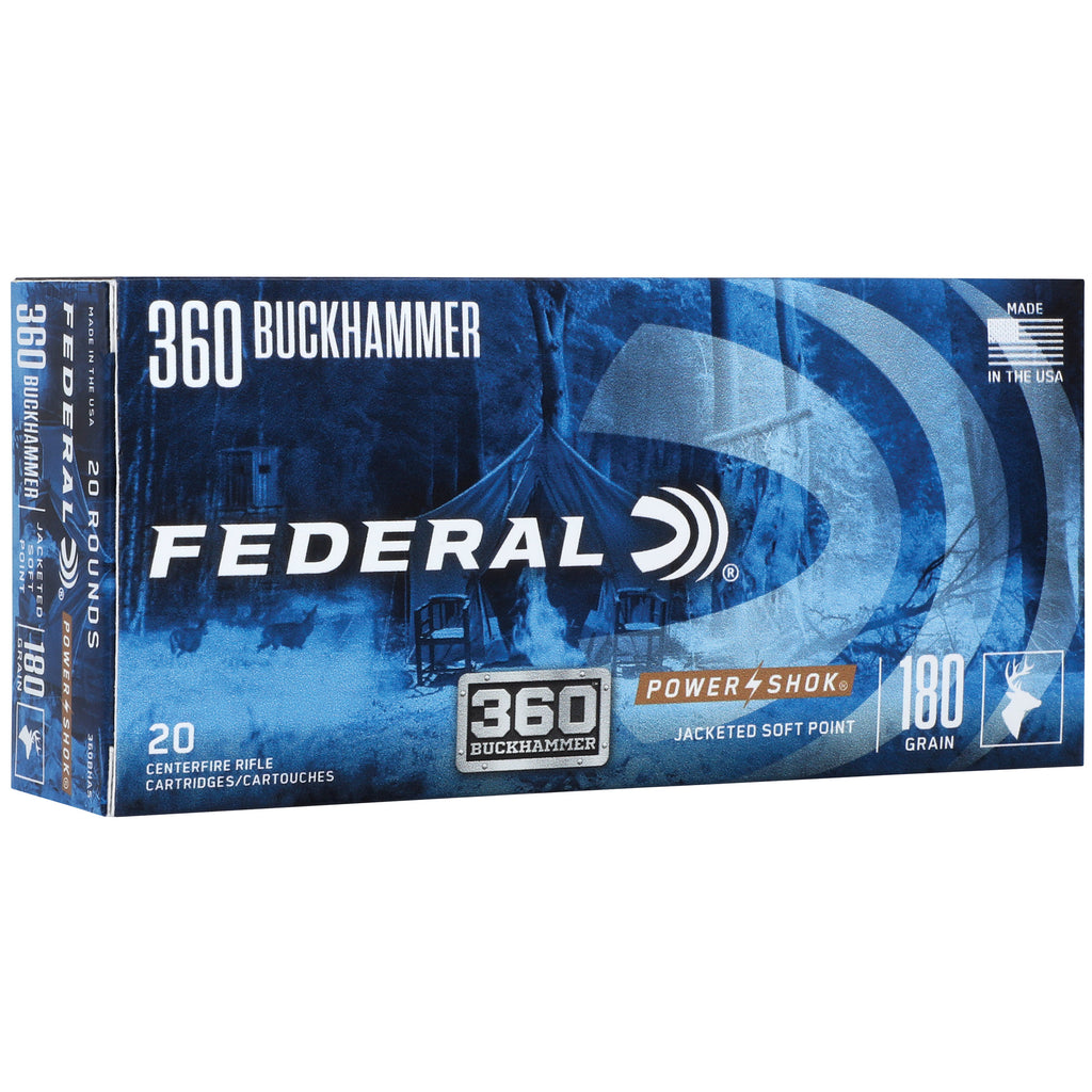 FED PWRSHK 360 BCKHMMR 180GR 20/200