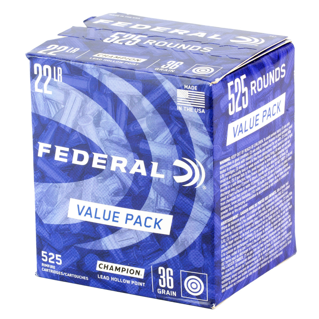 FED 22LR 36GRN LEAD HP 525 CT