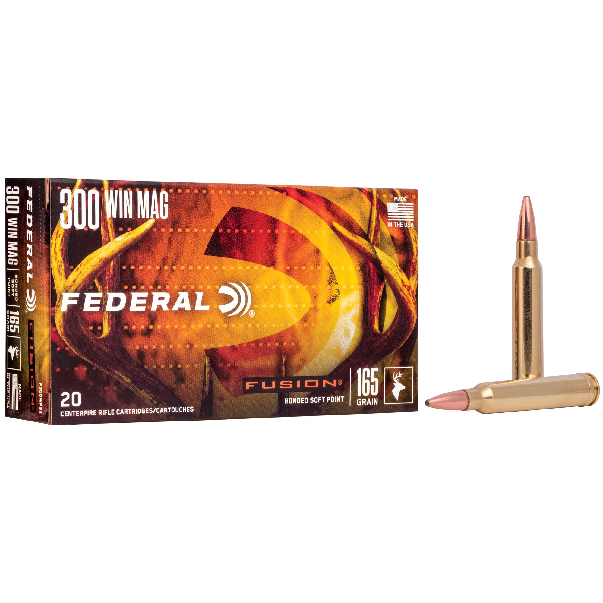 FED FUSION 300WIN 165GR 20/200