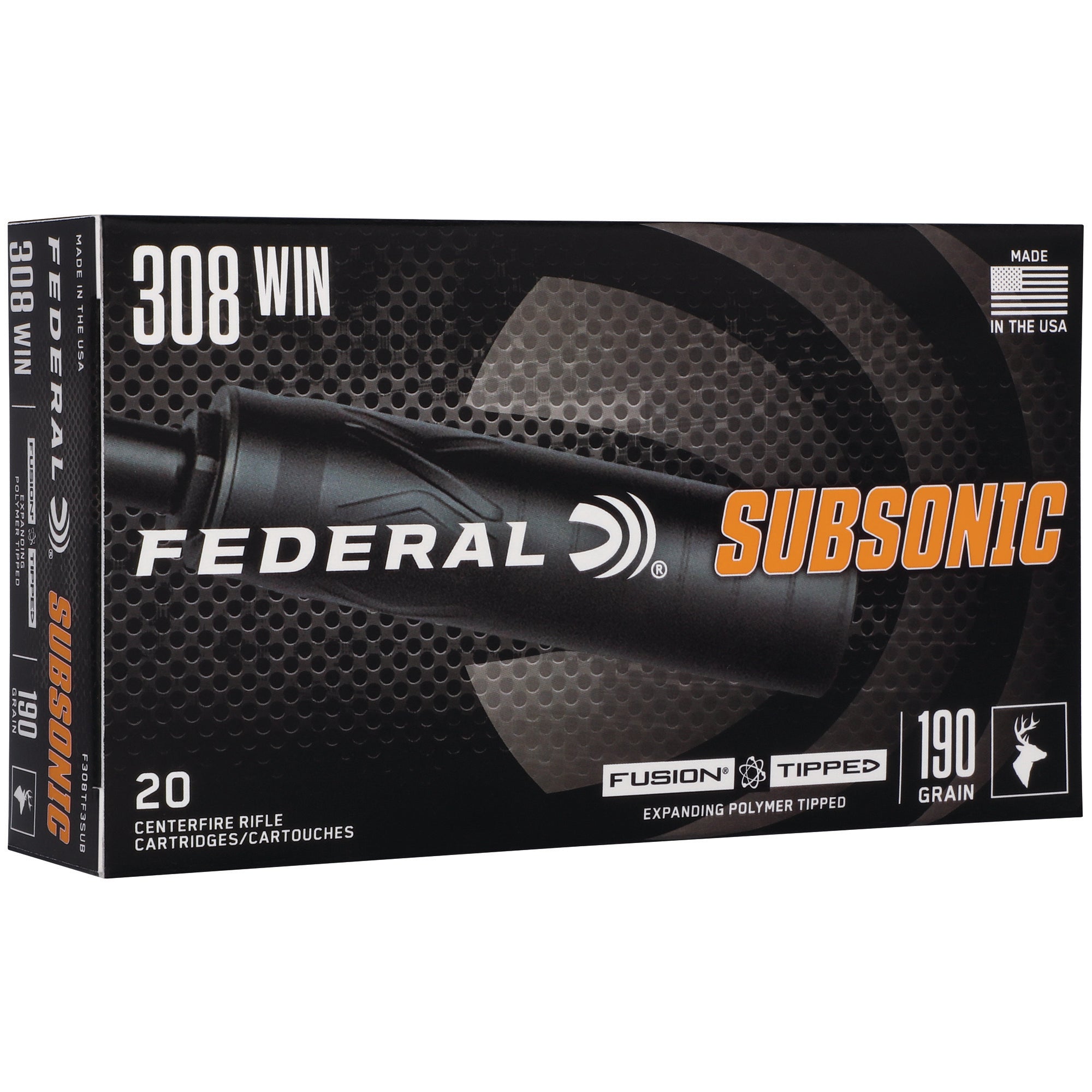 FED FUSION TIP 308WIN 190GR 20/200