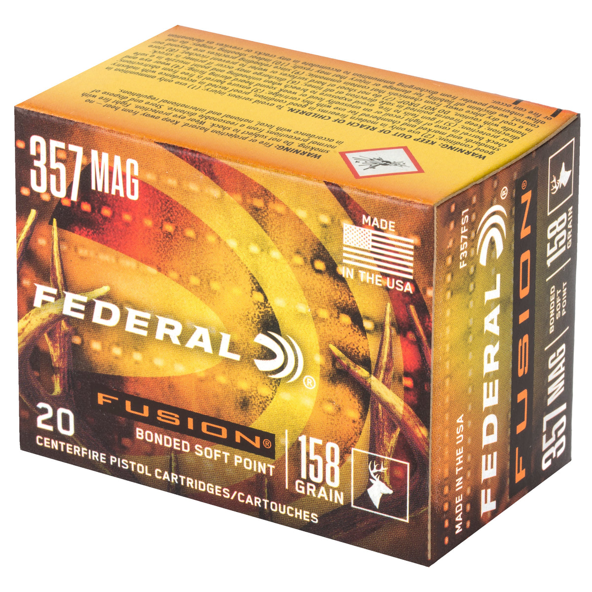 FED FUSION 357MAG 158GR 20/200