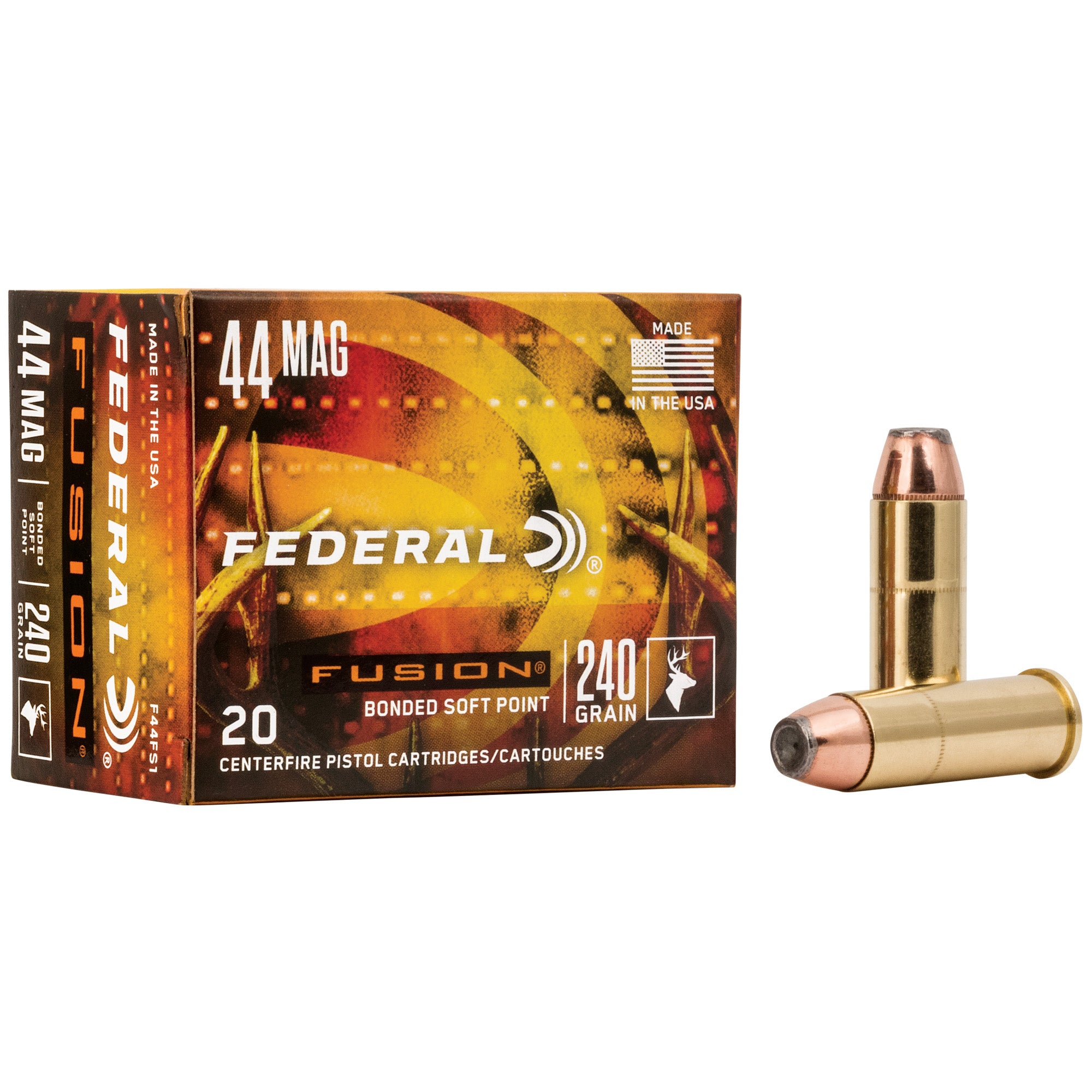 FED FUSION 44MAG 240GR 20/200