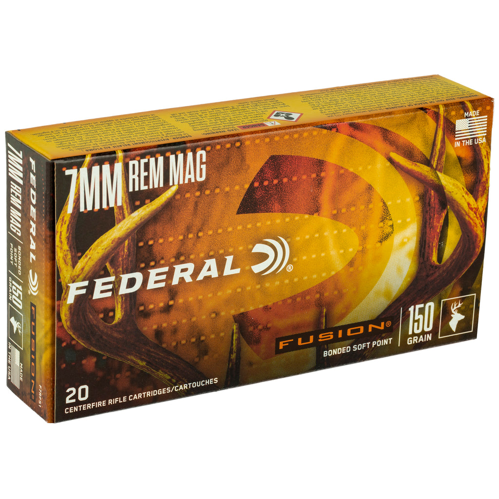 FED FUSION 7MM REM MAG 150GR 20/200