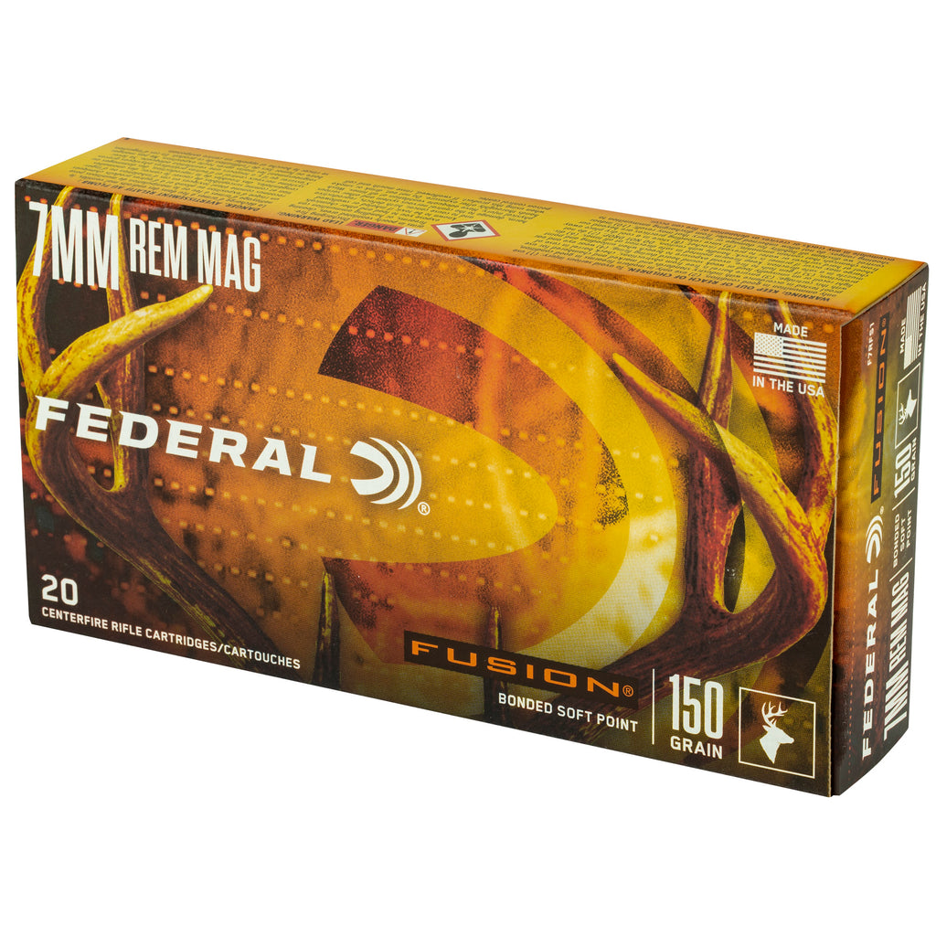 FED FUSION 7MM REM MAG 150GR 20/200