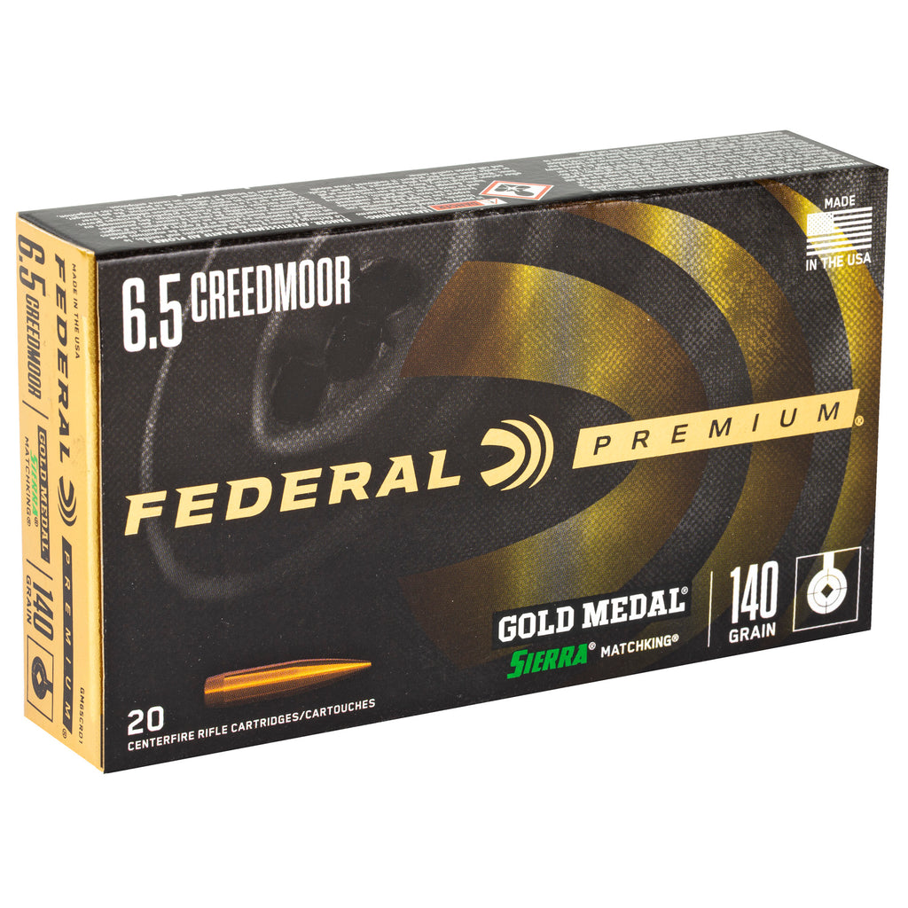 FED GOLD MDL 6.5CM 140GR SMK 20/200