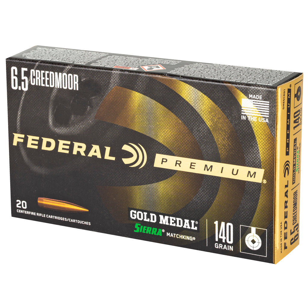 FED GOLD MDL 6.5CM 140GR SMK 20/200