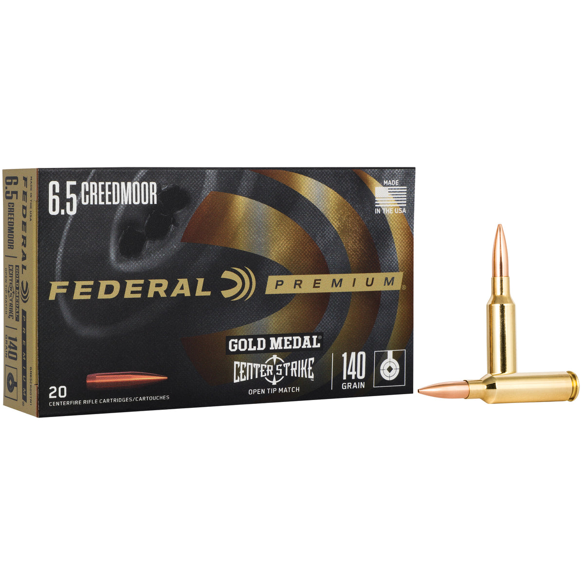 FED GOLD MDL 6.5CM 140GR OTM 20/200