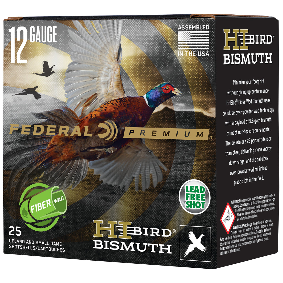 FED HI-BIRD 12GA 2.75 #5 25/250