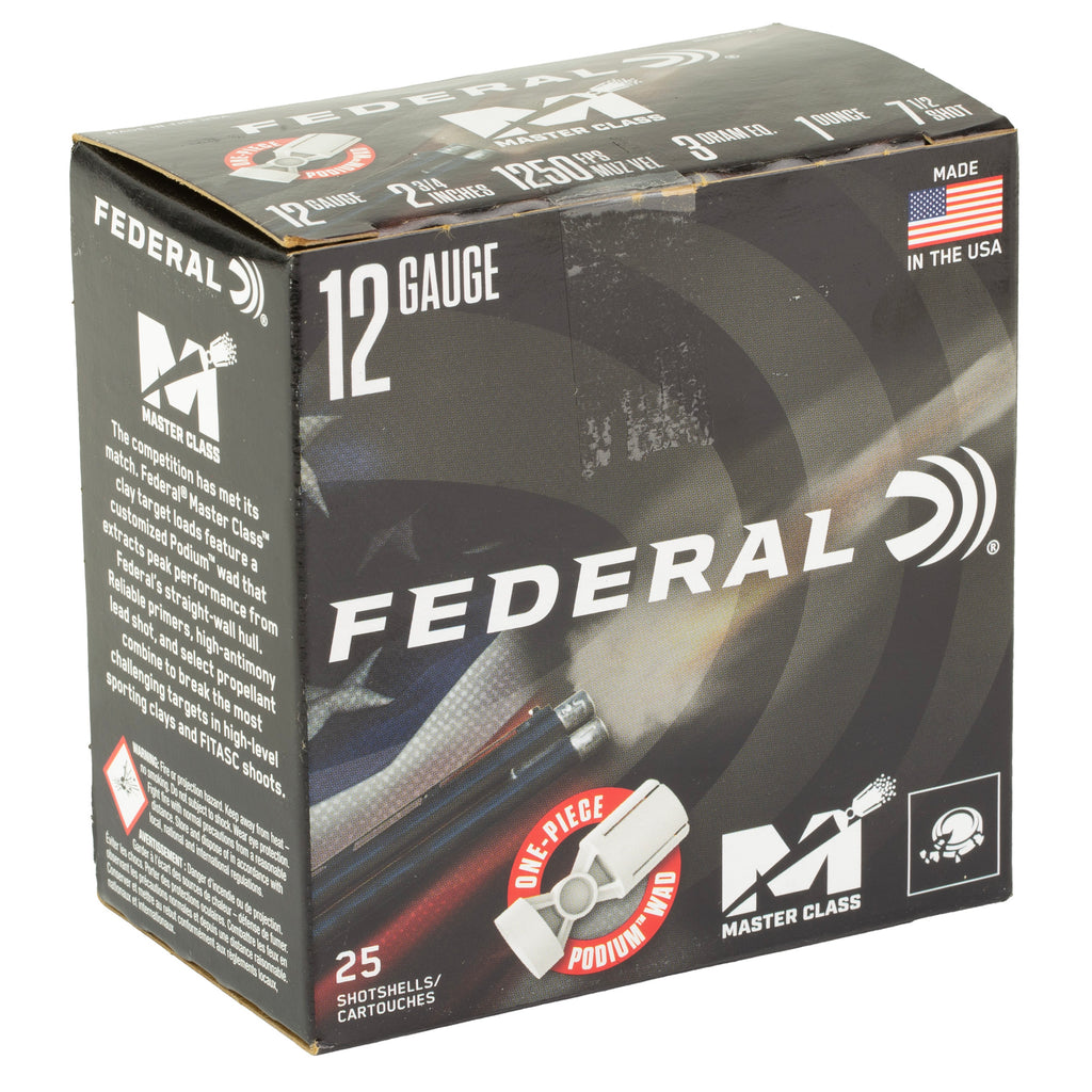FED MASTER CLSS 12GA 2.75 1OZ #7.5