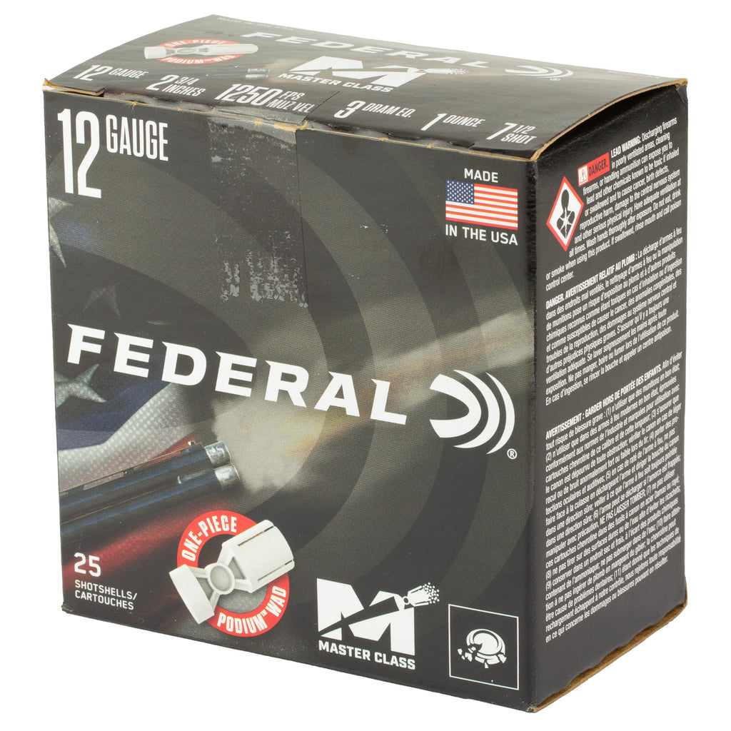 FED MASTER CLSS 12GA 2.75 1OZ #7.5