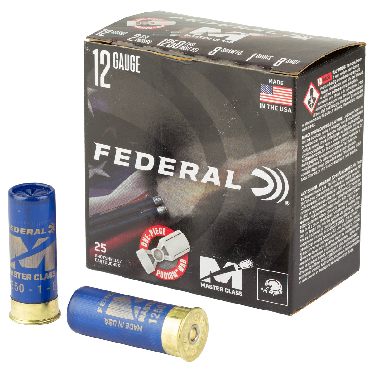 FED MASTER CLASS 12GA 2.75 1OZ #8