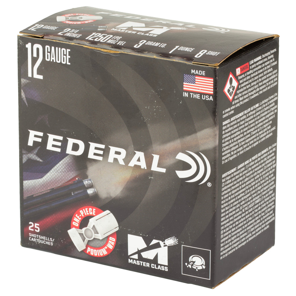 FED MASTER CLASS 12GA 2.75 1OZ #8