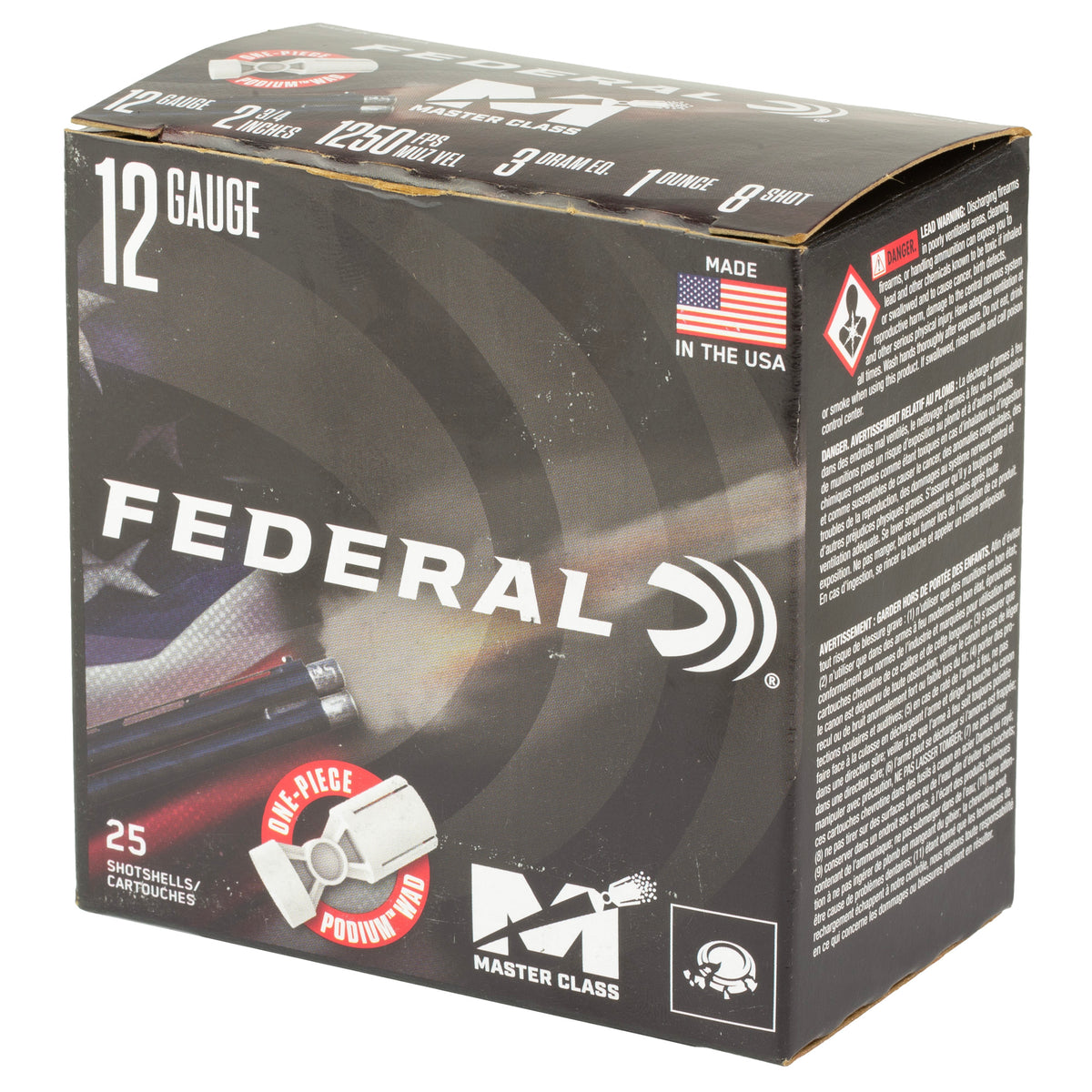 FED MASTER CLASS 12GA 2.75 1OZ #8