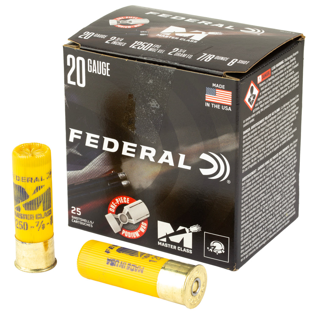 FED MASTER CLASS 20GA 2.75 7/8OZ #8