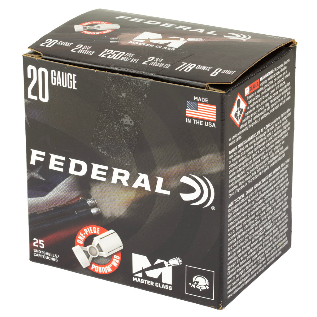 FED MASTER CLASS 20GA 2.75 7/8OZ #8