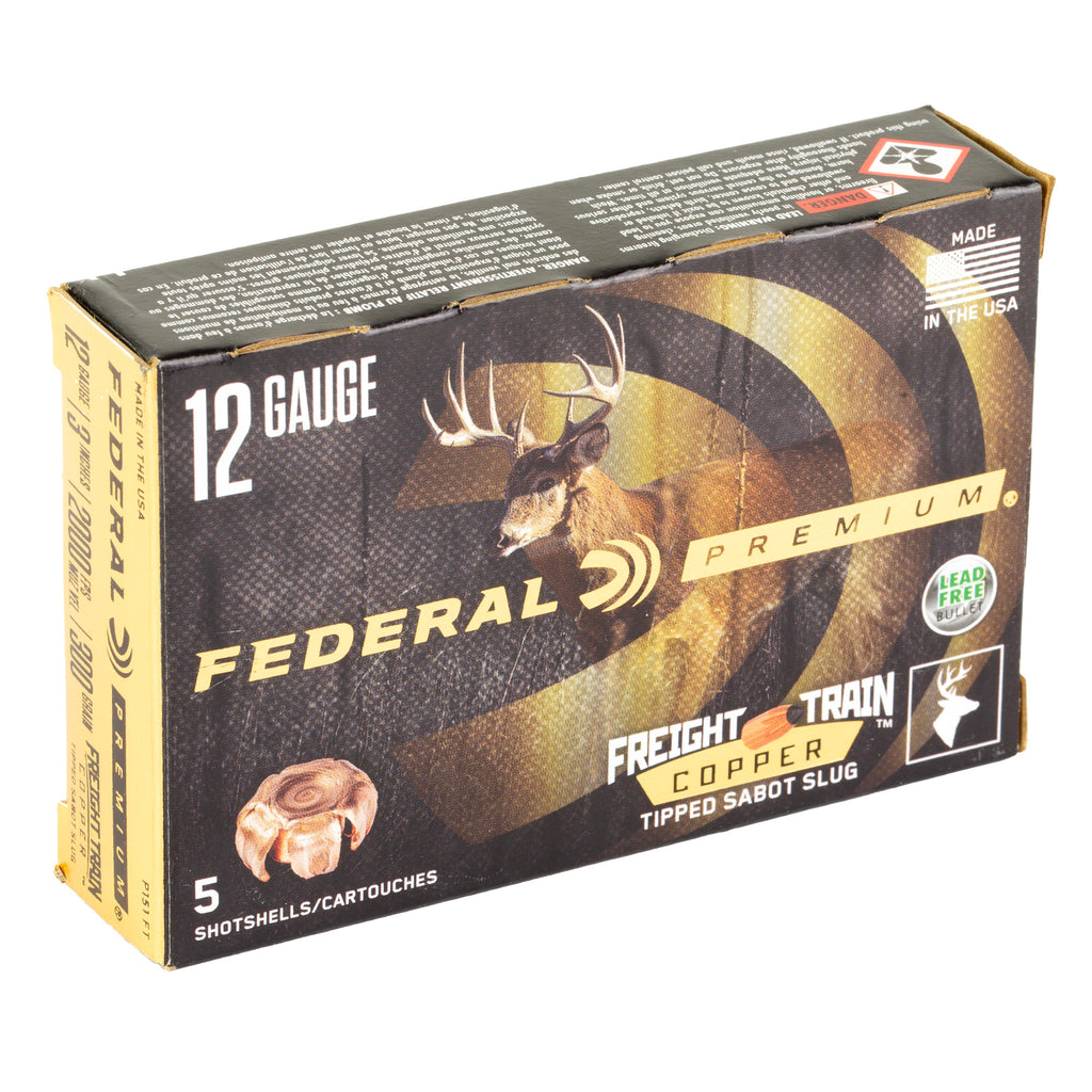 FED FRT TRN 12GA 3 300GR SLUG 5/50