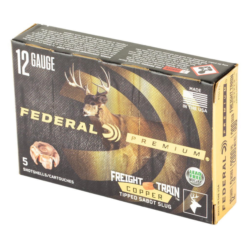 FED FRT TRN 12GA 3 300GR SLUG 5/50