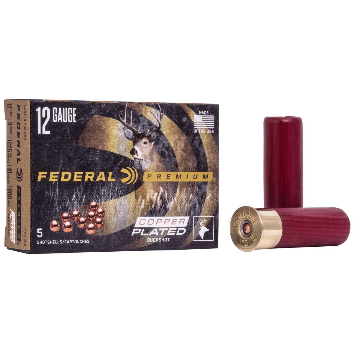 FED PRM VSHOK 12GA 3 000 BCK 5/250