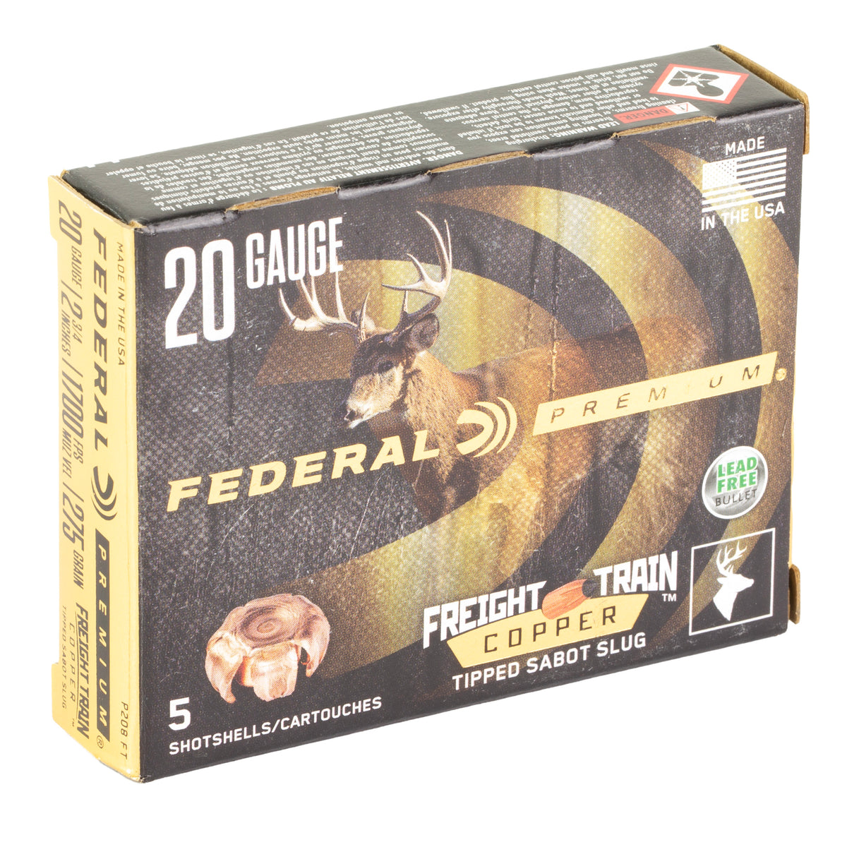 FED FRT TRN 20GA 2.75 275GR SLG 5/50
