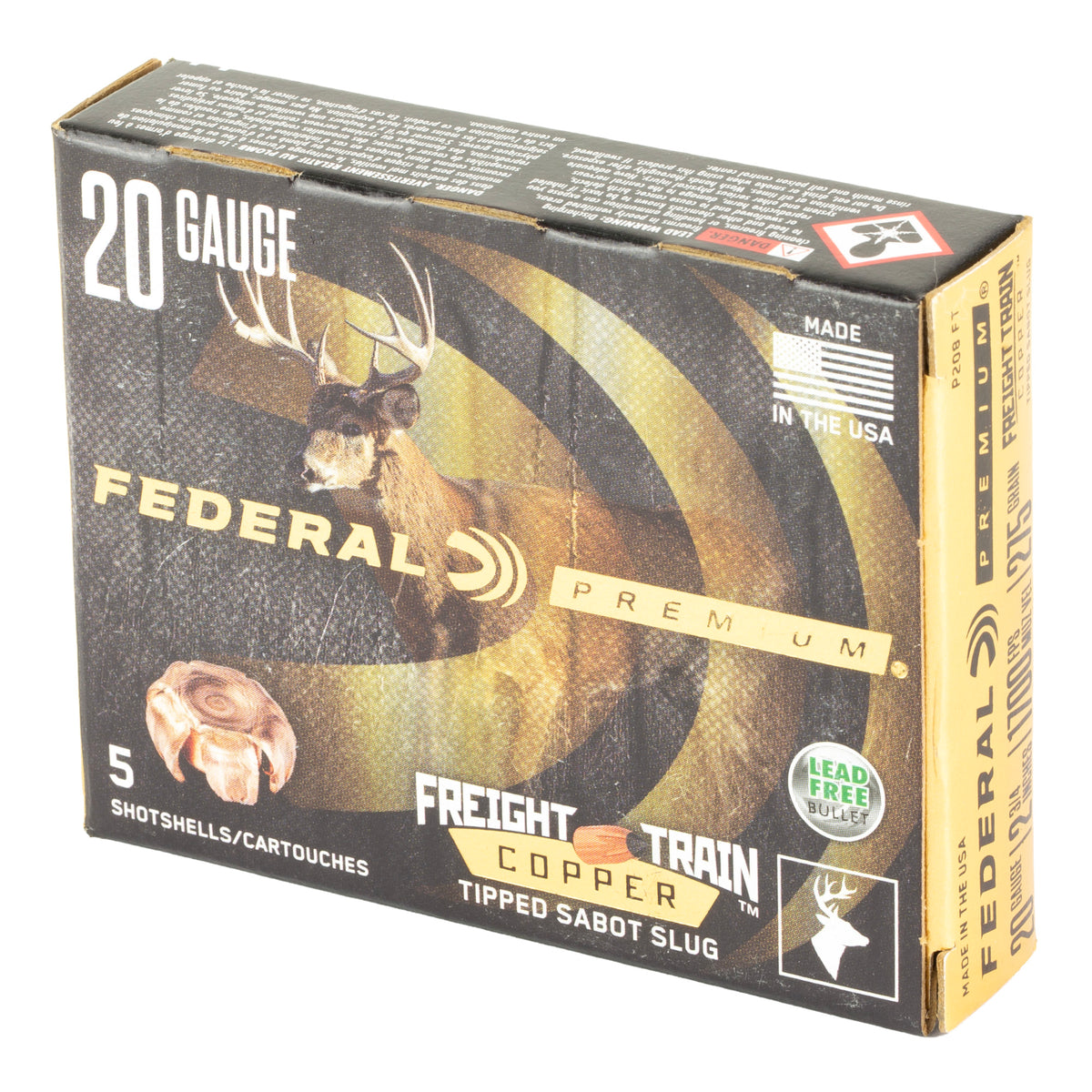 FED FRT TRN 20GA 2.75 275GR SLG 5/50