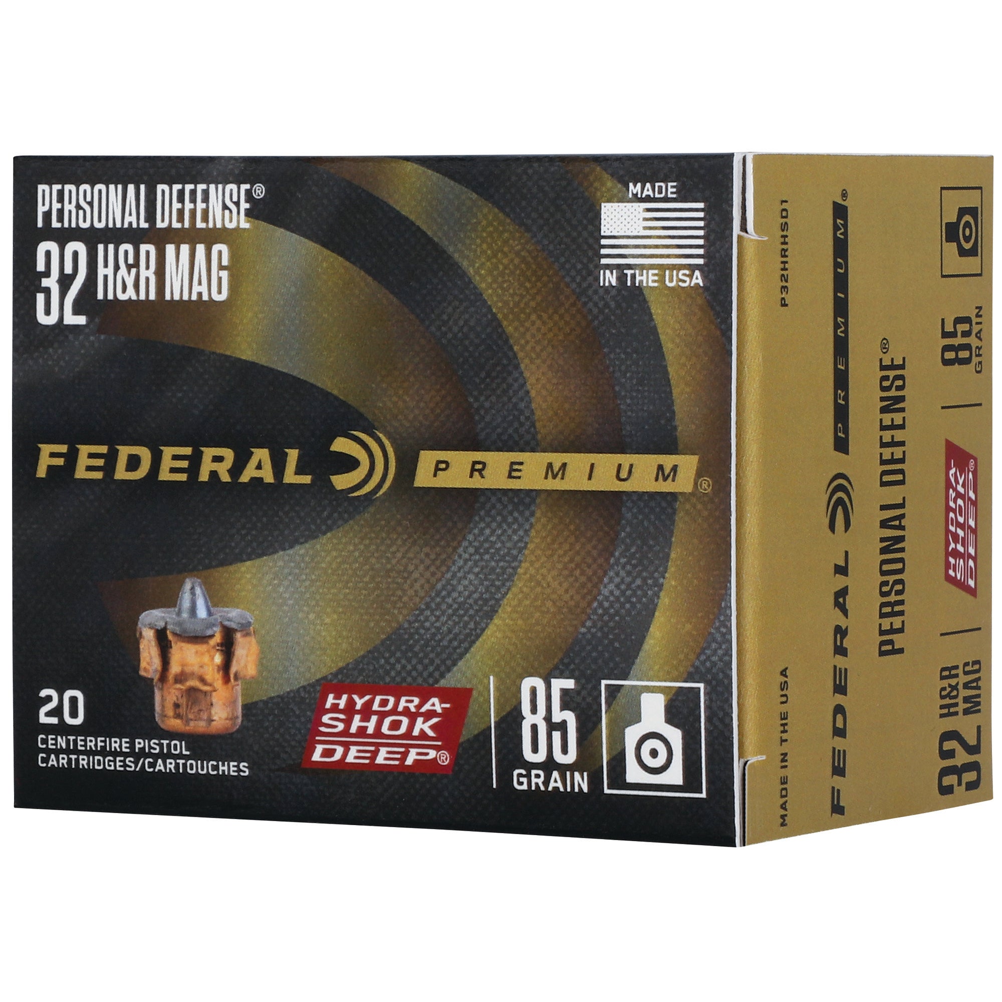 FED HYDRASHOK DEEP 32H&R MAG 85GR