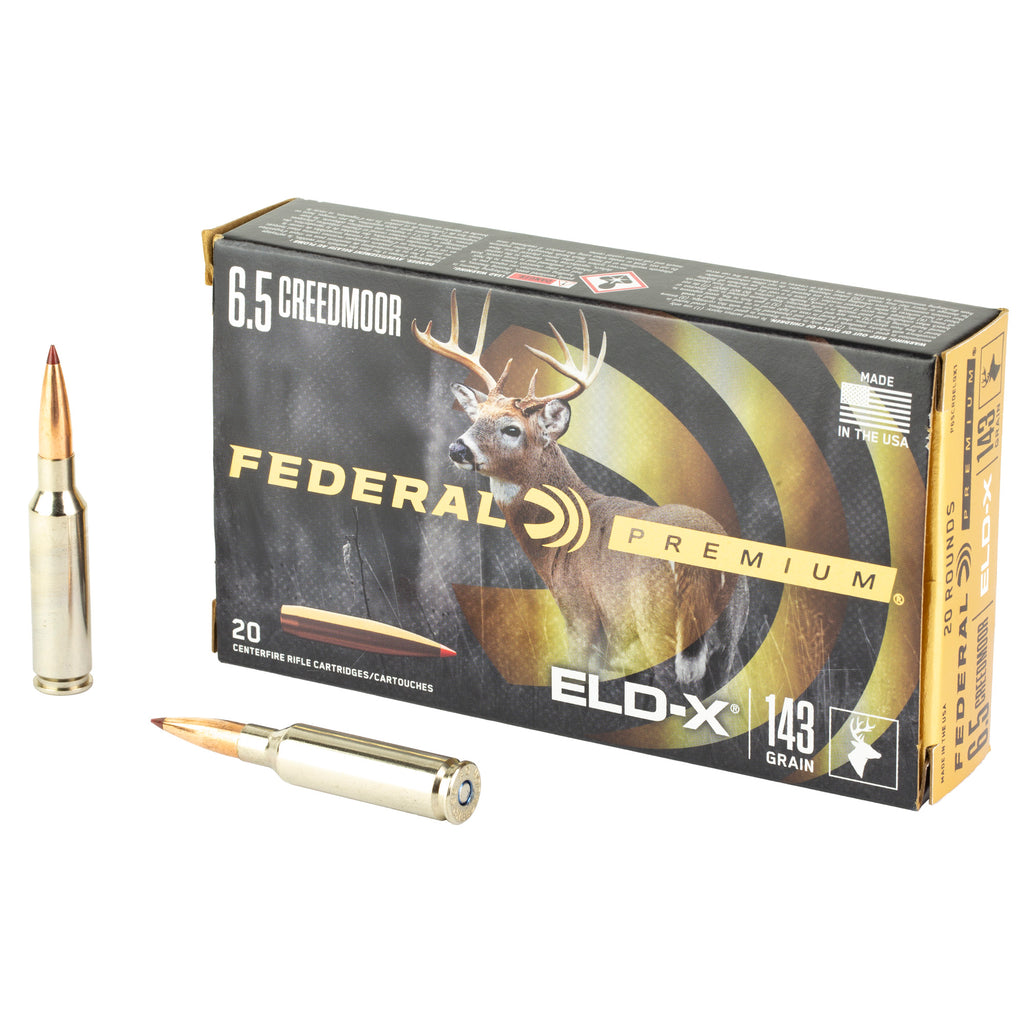 FED PREM 6.5CM 143GR ELD-X 20/200